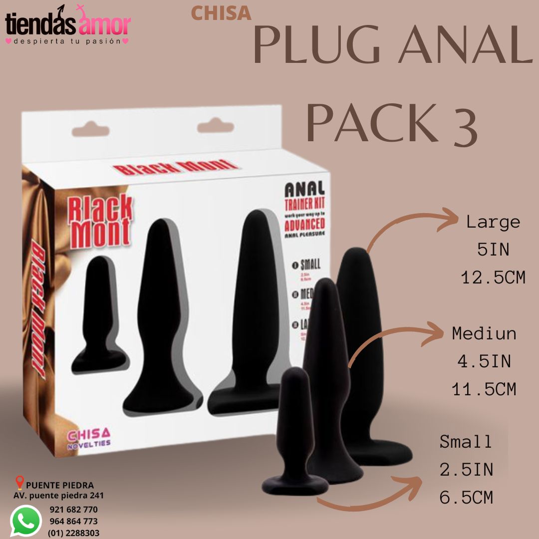 CHISA PLUG ANAL PACK 3